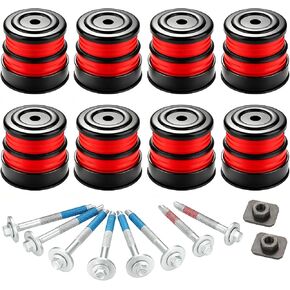 مجموعة أدوات تثبيت جسم السيليكون المتوافقة مع Mount Bolt Ford F250 F350 2008-2016 Crew Cab، حوامل الكابينة المحدثة من السيليكون توفر قدرة أفضل على السير على الطرق الوعرة W712879S439 in Kuwait