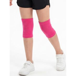 Kids Knee Brace Compression Sleeves (2 Pack) – Breathable Youth Knee Support for Boys & Girls – Non-Slip Knee Pads for Basketball, Soccer, Volleyball, Gymnastics, Sports & Osgood Schlatter Pain Relief (Black) in Kuwait