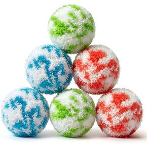 Non-Scratch Scrubber Balls, 3 Pack | Magic cleaning balls, Flexible Polypropylene, For Kitchen Bathroom Dishes, Gentle Scrub Spheres, For Sink Tub Tile in Kuwait