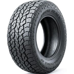 Royal Black Terra Force AT A/T All-Terrain Off-Road Light Truck Radial Tire-LT265/75R16 265/75/16 265/75-16 123/120R نطاق التحميل E LRE 10 طبقات BSW جدار جانبي أسود in Kuwait