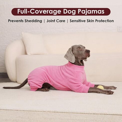 Large Dog Coat Fleece Pajamas Winter Warm Onesie for Dogs Girl Boy Cold Weather Pet Jacket Soft Cozy Pjs Jumpsuit Long Sleeve, NavyBlue XXXL in Saudi Arabia