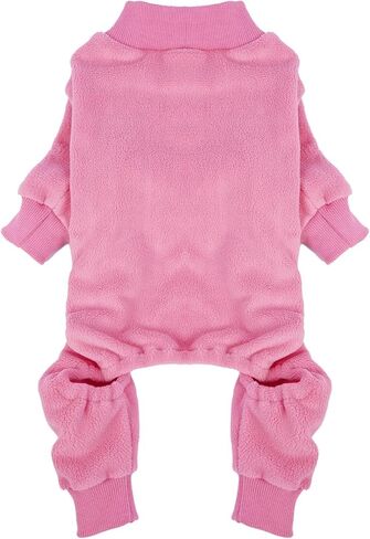 Large Dog Coat Fleece Pajamas Winter Warm Onesie for Dogs Girl Boy Cold Weather Pet Jacket Soft Cozy Pjs Jumpsuit Long Sleeve, NavyBlue XXXL in Saudi Arabia