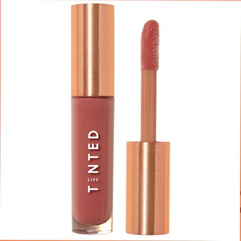 ملمع شفاه ناعم ملون حي للنساء - ملمع شفاه مرطب غير لزج مع حمض الهيالورونيك وزيت جوز الهند وزبدة الشيا - لمعان شفاف وعصير - موجة حرارة المن .88 أونصة in Saudi Arabia