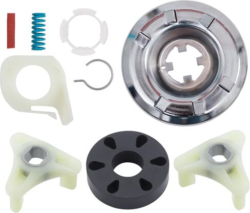 مجموعة تجميع قابض الغسالة 285785 واقتران المحرك 285753A من BlueStars - مناسب لغسالات Whirlpool Kenmore - يستبدل 285331 3351342 3946794 3951311 AP3094537 - قطع غيار متينة in Kuwait