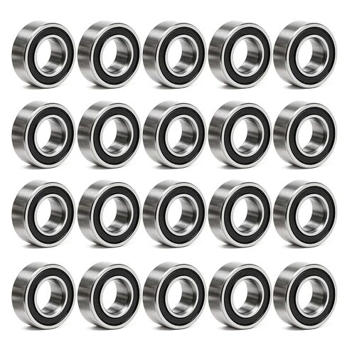 MR105-2RS Ball Bearings (5mmx10mmx4mm), 10PCS Double Rubber Sealed Miniature Deep Groove Ball Bearings (MR105-2RS) in Kuwait
