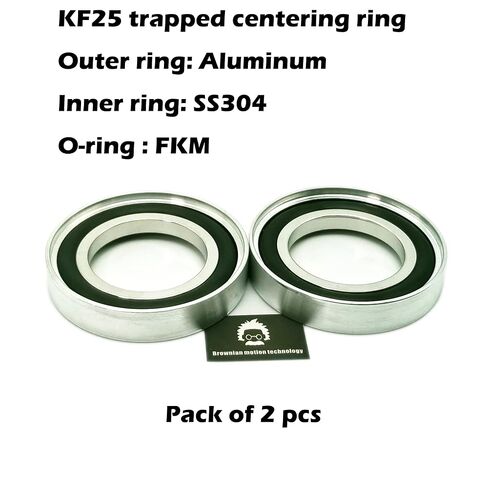 KF25 NW25 ISO-KF25 trapped Centering Ring Overpressure Centering Ring (Pack of 4pcs) in Kuwait