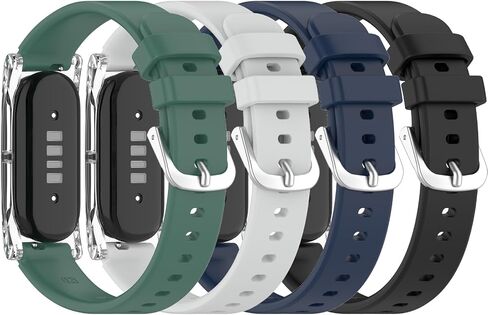 سوار من السيليكون مخصص لسوار ملحقات جهاز تتبع اللياقة البدنية Google Fitbit Air، حلقة مرنة مقاومة للماء متوافقة مع Google Fitbit Air in Kuwait