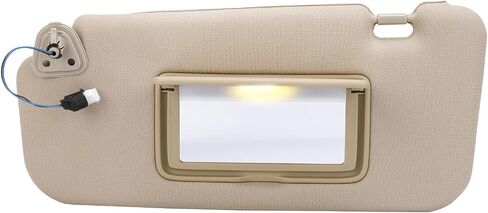 زوج من استبدال واقي الشمس الأيسر والأيمن مع مشابك دعامة لنيسان مورانو 2009-2014 OEM# 96401-1AA1B، 96400-1AA1B (لون رمادي) in Kuwait