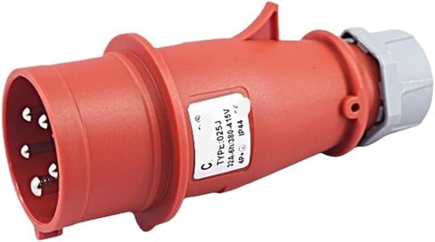 IP44 مقاوم للماء المكونات الصناعية الطيران المقبس المقرنة 3-core 4-core 5-core 16A/32A(JH124J) in Kuwait