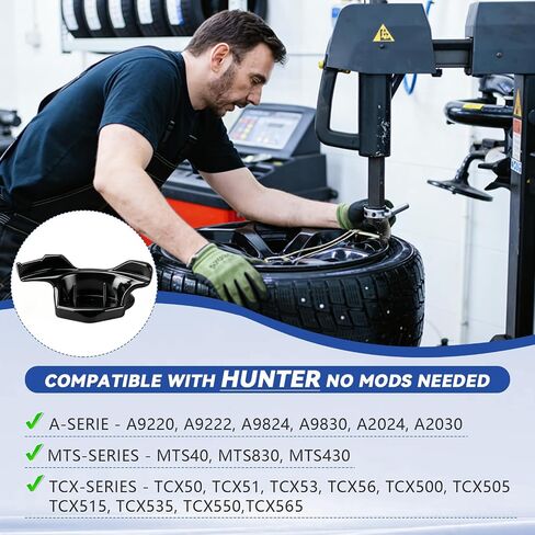Tire Changer Duck Head 4-120129B,Wing Style Black Plastic Duck Head,Workshop Tire Machine Duck Head Replacement for TCX50/515/550 (2 Pack) in Saudi Arabia