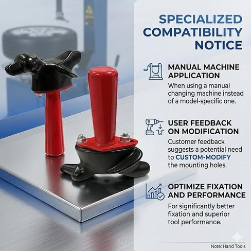 Tire Changer Duck Head 4-120129B,Wing Style Black Plastic Duck Head,Workshop Tire Machine Duck Head Replacement for TCX50/515/550 (2 Pack) in Saudi Arabia
