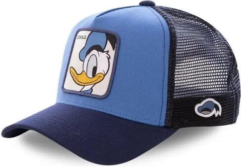 قبعة رجالية من الرسوم المتحركة الكرتونية لسائقي الشاحنات، قبعة الشيطان، قبعة Snapback للنساء البالغات، مقاس واحد قابل للتعديل للجنسين in Kuwait