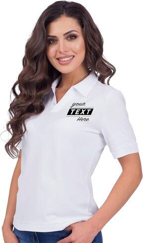 Print Your Design | Custom Personalized Polo Shirt for Men & Women, Short Sleeve Sports Golf Tennis T-Shirt in Kuwait