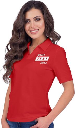Print Your Design | Custom Personalized Polo Shirt for Men & Women, Short Sleeve Sports Golf Tennis T-Shirt in Kuwait