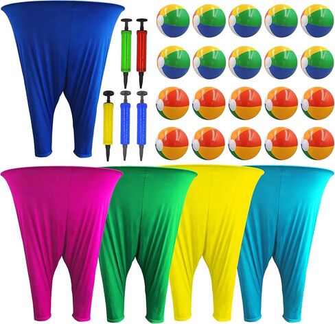Granny Pants Yard Game Set,Outdoor Party Game Granny Pants Outdoor Game with Bouncy Balls and Air Pump Fun Family Reunion Backyard Games for Groups in Kuwait