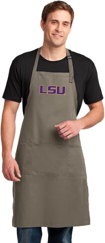 Broad Bay LSU Tigers Apron LARGE SIZE LSU Gift For Men or Women in Kuwait