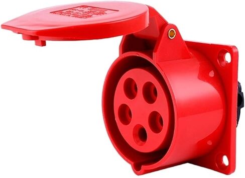 Waterproof Industrial and Socket 3-pin 4-pin 5-pin 16A32A Aviation Male and Female Butt Connector(5 pin 32A Plug SF 025) in Saudi Arabia