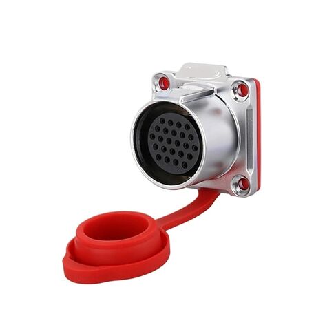 LP-24 Signal Connector 24 core Multi-PIN Industrial Waterproof Aviation Plug Socket Multi-core(Flange Formal wear) in Kuwait