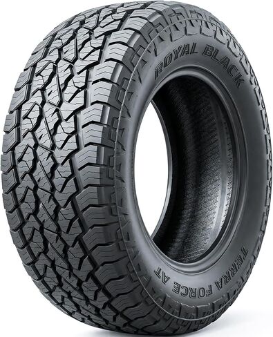 Royal Black Terra Force AT A/T All-Terrain Off-Road Light Truck Radial Tire-LT265/75R16 265/75/16 265/75-16 123/120R Load Range E LRE 10-Ply BSW Black Side Wall in Saudi Arabia