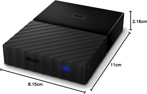 WD 2TB My Passport Game Storage Works with PS4 - USB 3.0 - WDBZGE0020BBK-NESN in Saudi Arabia