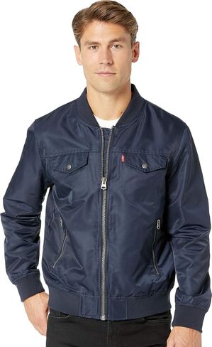 Levi's Men's Varsity Bomber Trucker Jacket in Saudi Arabia