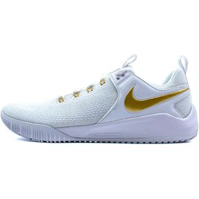 Nike Women's Zoom Hyperface 2 Volleyball Shoes (8 B(M) US, White/Black) in Kuwait