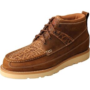Twisted X Mens 4" Wedge Sole Boot, Dust & Brown, 12 M in Kuwait