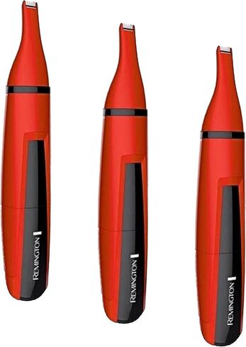 Remington ND3150CDN Pocket Size Battery Operated Travel Nose Ear Trimmer, Red in Kuwait
