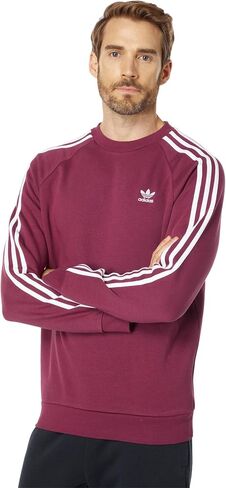 adidas Originals Men's Adicolor Classics 3-Stripes Crew Sweatshirt in Saudi Arabia