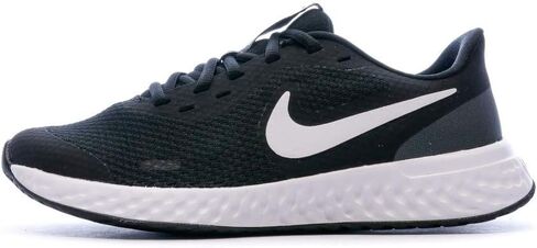 حذاء الجري Nike Revolution 5 (Psv) للأطفال من الجنسين, أسود وأبيض, 28 EU in Kuwait