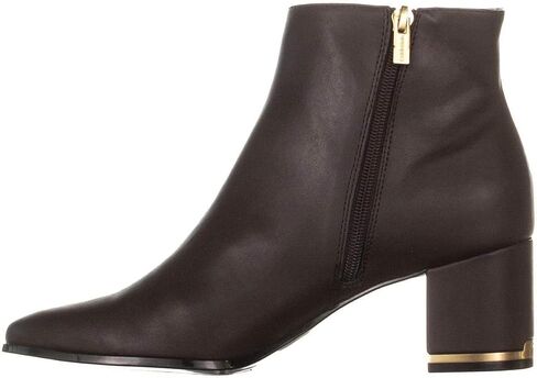 Calvin Klein Women's FIORANNA Ankle Boot, Coffee Bean, 6 in Kuwait