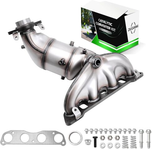 Converter Compatible with 2005 2006 2007 2008 2009 2010 2011 2012 2013 2014 2015 2016 2017 2018 2019 Nissan Frontier NV1500/NV2500/NV3500 Xterra Suzuki Equator V6 4.0L EPA Compliant in Saudi Arabia