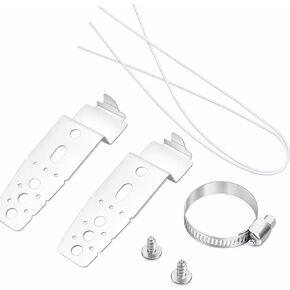 Ultra Durable 5001DD4001A Dishwasher Mounting Brackets Kit Replacement Part by BlueStars - Instruction Sheet Included - Exact fit for LG Dishwashers - Replaces PS3525525 AH3525525 AP4438292 1266844 in Saudi Arabia