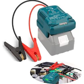 محول Jump Starter لبطارية ليثيوم أيون Milwaukee M18 18 فولت تعمل بكابلات ومشابك 12 فولت للمركبات 3.5 لتر، شاحن سيارة محمول (البطارية غير متضمنة) in Kuwait
