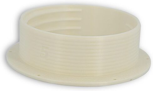 intulon Portable A/C AC Air Conditioner Exhaust Hose Flange Wall Mount - Omnidirectional Clockwise Counterclockwise 5CWMOUNT 5CCWMOUNT 5MNT (5 inch) in Kuwait