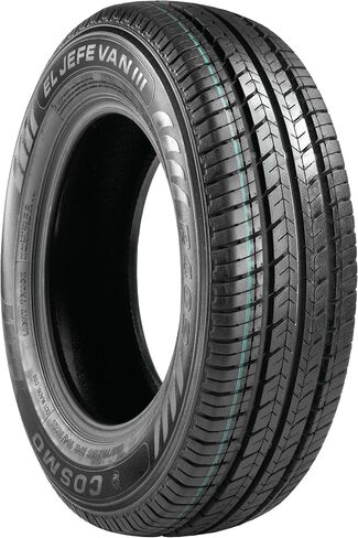 إطارات كوزمو El Jefe VAN III إطار شعاعي تجاري لجميع المواسم -215/70R15 215/70/15 215/70-15 109/107R نطاق التحميل D LRD 8-Ply BSW جدار جانبي أسود in Kuwait