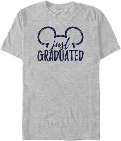 Disney Big & Tall Classic Mickey Graduated Ears Men's Tops Short Sleeve Tee Shirt in Saudi Arabia