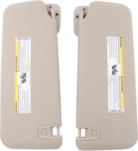 1 Pair Gray Sun Visor fit for 2007-2014 Chevy Silverado 1500 Suburban 1500 2500 Avalanche Tahoe GMC Sierra Yukon XL Cadillac Escalade Replaces 22850306 22850310 in Saudi Arabia