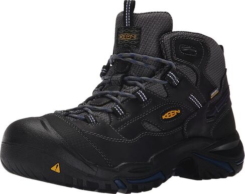 KEEN Utility Men's Braddock Mid Soft Toe Waterproof Work Boot in Kuwait