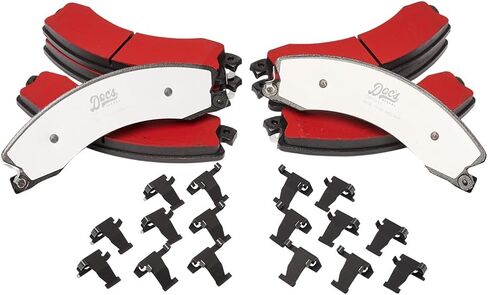 Doc's Diesel Front/Rear Brake Pads DP1411 | Compatible with Chevrolet/GMC 6.6L DuRamax 2500HD, 3500HD 2011-2019 | Replaces 1411 in Kuwait