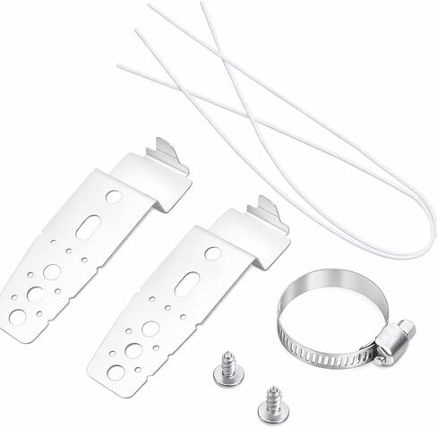 Ultra Durable 5001DD4001A Dishwasher Mounting Brackets Kit Replacement Part by BlueStars - Instruction Sheet Included - Exact fit for LG Dishwashers - Replaces PS3525525 AH3525525 AP4438292 1266844 in Saudi Arabia