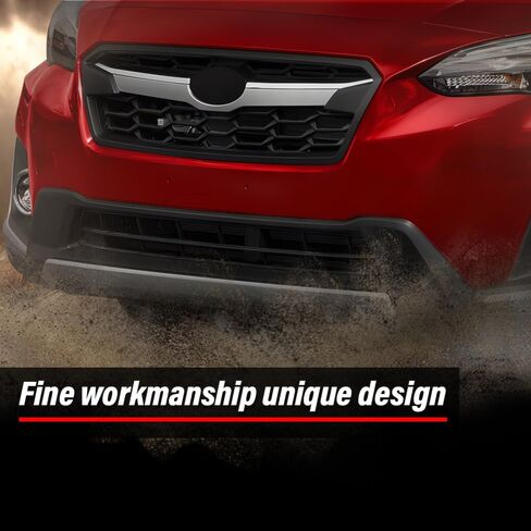 Front Upper Grille Assembly, Fit Subaru Crosstrek 2018 2019 2020, Glossy Black, 91123FL180, 91123FL140 in Saudi Arabia