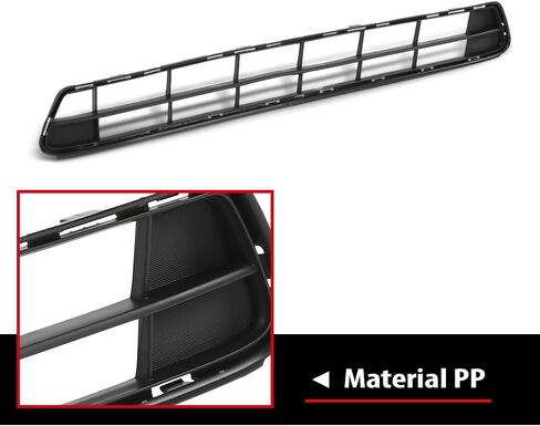 Front Upper Grille Assembly, Fit Subaru Crosstrek 2018 2019 2020, Glossy Black, 91123FL180, 91123FL140 in Saudi Arabia