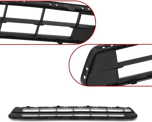 Front Upper Grille Assembly, Fit Subaru Crosstrek 2018 2019 2020, Glossy Black, 91123FL180, 91123FL140 in Saudi Arabia