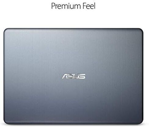 ASUS Laptop L406 Thin and Light Laptop, 14" HD Display, Intel Celeron N4000 Processor, 4GB RAM, 64GB eMMC Storage, Wi-Fi 5, Windows 10, Microsoft 365, Slate Gray, L406MA-WH02 in Saudi Arabia