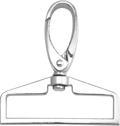 Wuuycoky Silvery Swivel D-Ring Eyelet Large Olive Buckle Lobster Claw Clasps Swivel Trigger Snap Hooks in Saudi Arabia