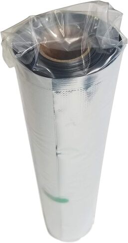 Mylar Vacuum Seal 8"x16' or 11"x16' Rolls | SteelPak Textured/Embossed Aluminum Foil Vacuum/Heat Seal Rolls to Create Custom-Sized Vacuum Sealer Bags (2, 8"x16') in Saudi Arabia