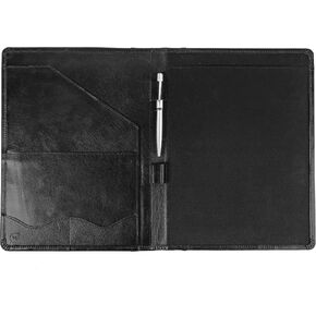 moonster Leather Folder, Full Grain Leather File Folder Organizer Document Holder, Leather Portfolio for Men –Spacious Leather Folio Laptop Sleeve Case - Fits 13" 14" 15" Laptops, MacBook and Tablets in Saudi Arabia