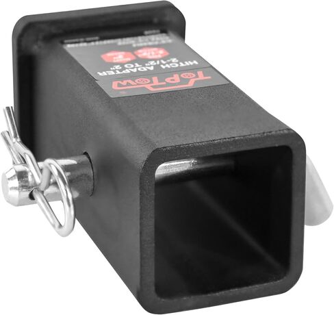 TOPTOW 64028HP Trailer Hitch Adapter 2-1/2" to 2" Hitch Reducer Sleeve Carbon Steel, 5/8 inch Pin & Clip Included in Saudi Arabia