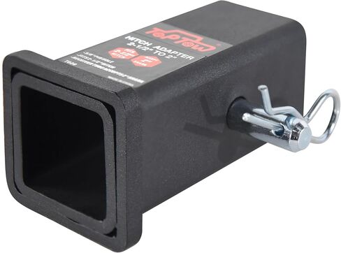 TOPTOW 64028HP Trailer Hitch Adapter 2-1/2" to 2" Hitch Reducer Sleeve Carbon Steel, 5/8 inch Pin & Clip Included in Saudi Arabia